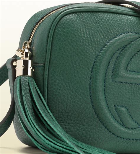 gucci soho disco green|authentic Gucci soho disco bag.